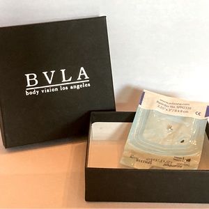 Brand new sealed BVLA white gold threaded end jewelry